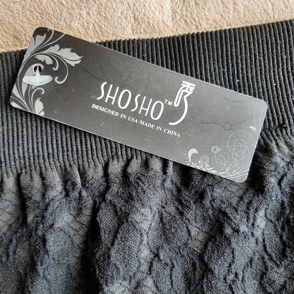 SHO SHO - NWT - Black lace leggings -  One Size - Picture 5 of 10